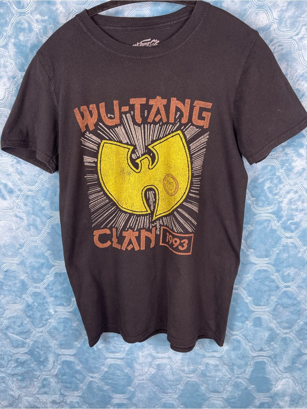 Wu-Tang Clan 1993 Logo Graphic Tee - Black & Yellow
